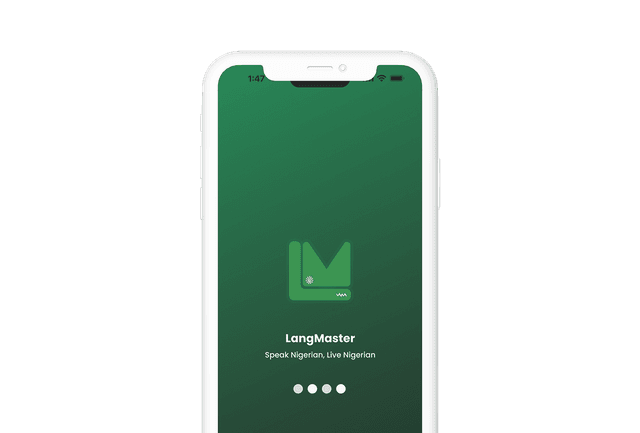 LangMaster app home screen